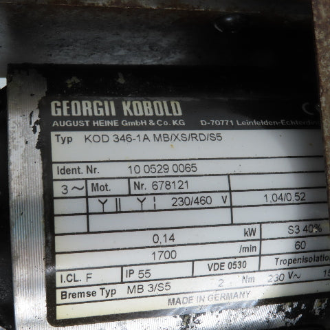 Prescott Drillunit KX-MQ8B-Q 1/2HP Self Feeding Drilling Head 1725RPM 230/460V