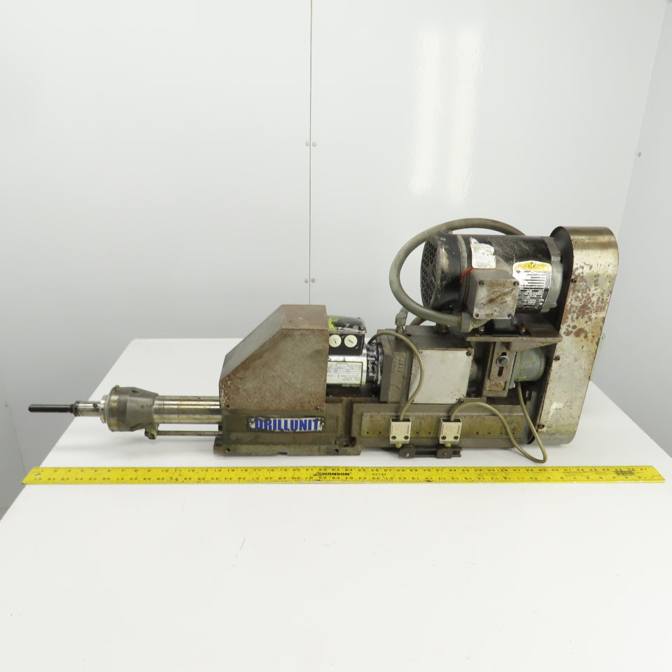 Prescott Drillunit KX-MQ8B-Q 1/2HP Self Feeding Drilling Head 1725RPM 230/460V