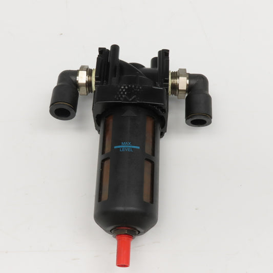 Wilkerson 3/8" NPT Compressed Air Filter Manual Drain Polycarbonate Bowl