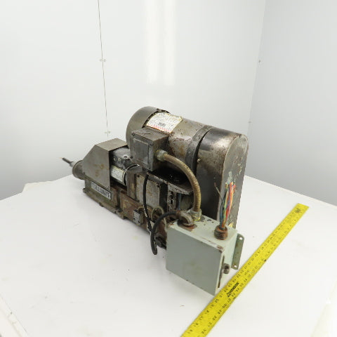 Prescott Drillunit KX-MQ8B-Q 2HP Self Feeding Drilling Head 1725RPM 208-230/460V