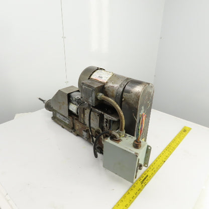 Prescott Drillunit KX-MQ8B-Q 2HP Self Feeding Drilling Head 1725RPM 208-230/460V