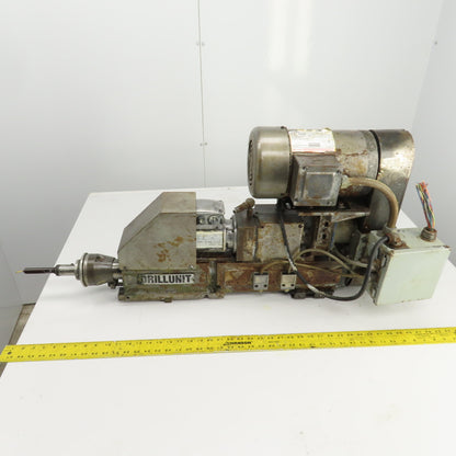 Prescott Drillunit KX-MQ8B-Q 2HP Self Feeding Drilling Head 1725RPM 208-230/460V