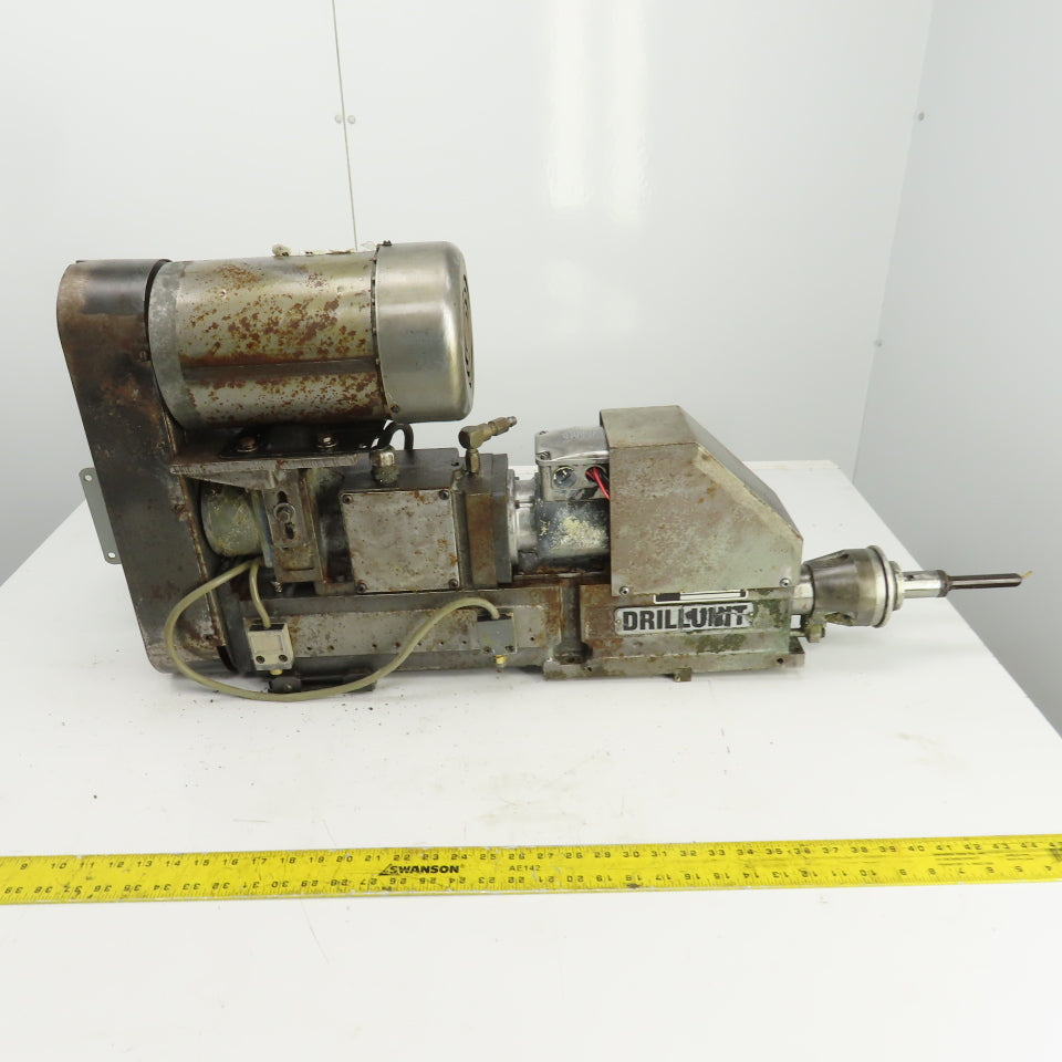 Prescott Drillunit KX-MQ8B-Q 2HP Self Feeding Drilling Head 1725RPM 208-230/460V