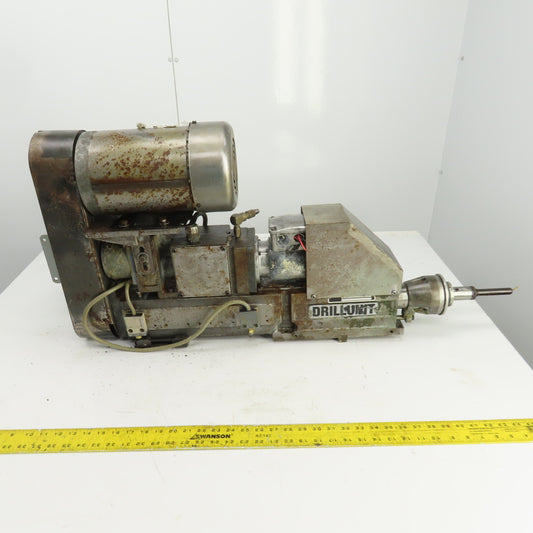 Prescott Drillunit KX-MQ8B-Q 2HP Self Feeding Drilling Head 1725RPM 208-230/460V