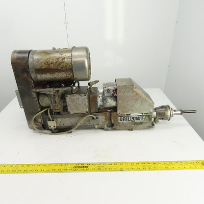 Prescott Drillunit KX-MQ8B-Q 2HP Self Feeding Drilling Head 1725RPM 208-230/460V