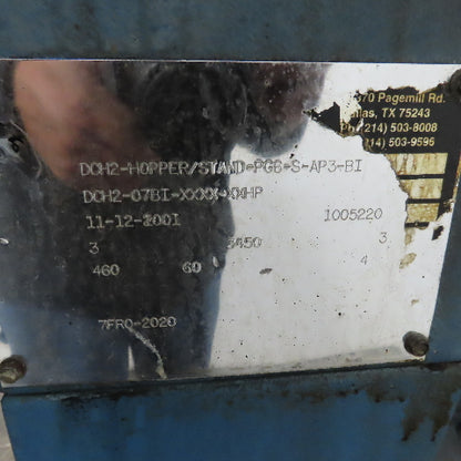 AirFlow Systems DCH2 PG6-S-APC-BI Dust Collector 3HP W/Stand 208-230/460V 3Ph