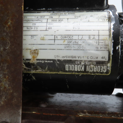 Prescott Drillunit KX-MQ8B-AQ 1/2HP Self Feeding Drilling Head 1725RPM 230/460V