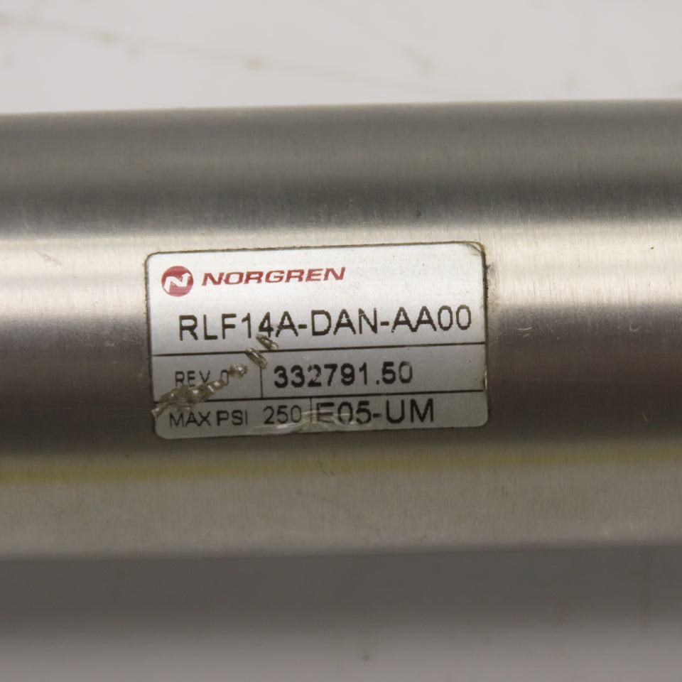 Norgren RLF14A-DAN-AA00 1-1/2" Bore 14" Stroke Stainless Steel Air Cylinder