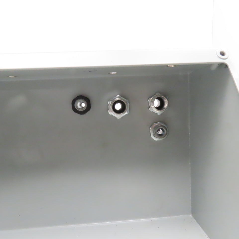 Hoffman 12" x 7-1/2" x 1-1/2" Sloped Front Electrical Enclosure Operator Console