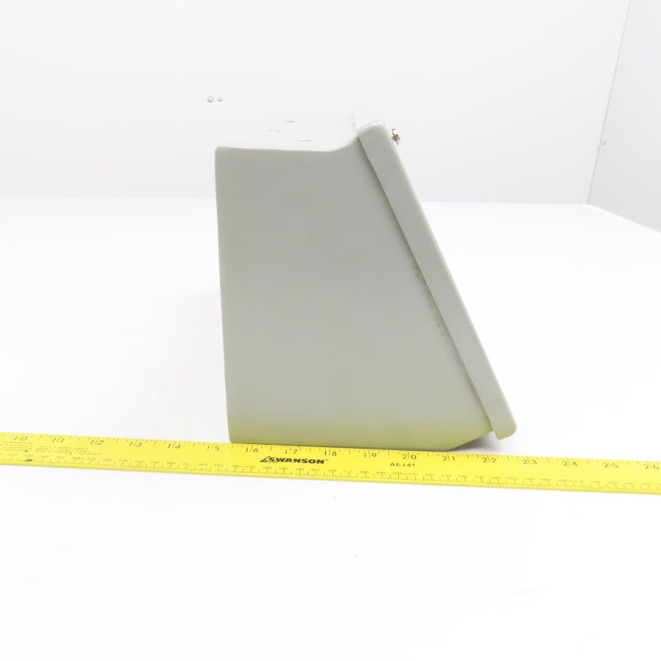 Hoffman 12" x 7-1/2" x 1-1/2" Sloped Front Electrical Enclosure Operator Console