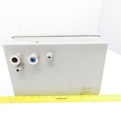 Hoffman 12" x 7-1/2" x 1-1/2" Sloped Front Electrical Enclosure Operator Console