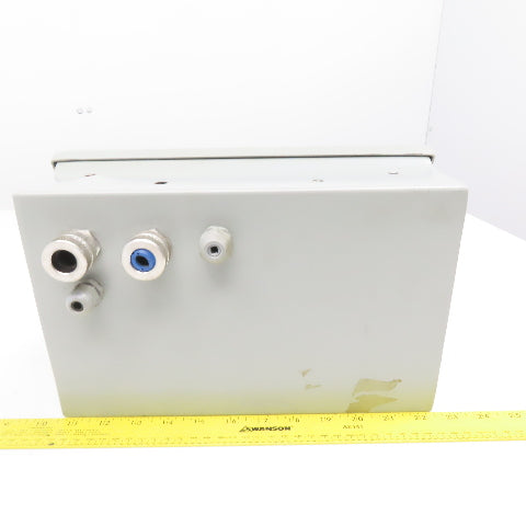 Hoffman 12" x 7-1/2" x 1-1/2" Sloped Front Electrical Enclosure Operator Console