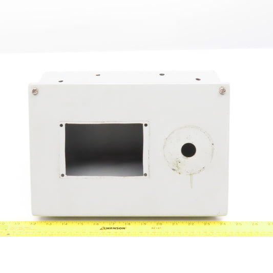 Hoffman 12" x 7-1/2" x 1-1/2" Sloped Front Electrical Enclosure Operator Console