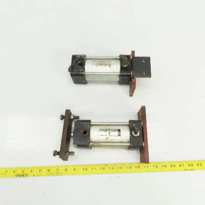 Provenair Double Acting Pneumatic Cylinder 1-3/4" Bore 3" Stroke 5/8" Rod Lot/2