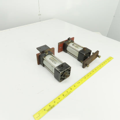 Provenair Double Acting Pneumatic Cylinder 1-3/4" Bore 3" Stroke 5/8" Rod Lot/2