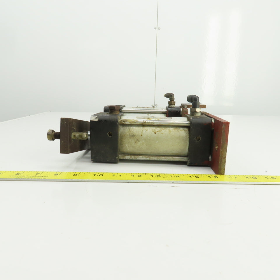 Provenair Double Acting Pneumatic Cylinder 1-3/4" Bore 3" Stroke 5/8" Rod Lot/2