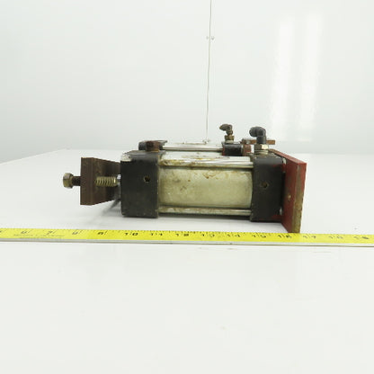 Provenair Double Acting Pneumatic Cylinder 1-3/4" Bore 3" Stroke 5/8" Rod Lot/2