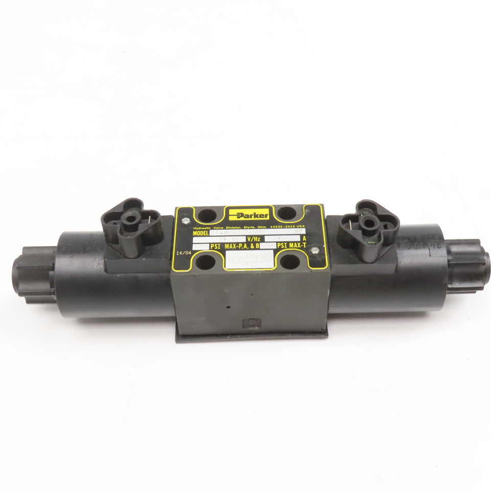 Parker D1VW001CNJWM 4/3 Way Closed Center Hydraulic Directional Valve 24VDC