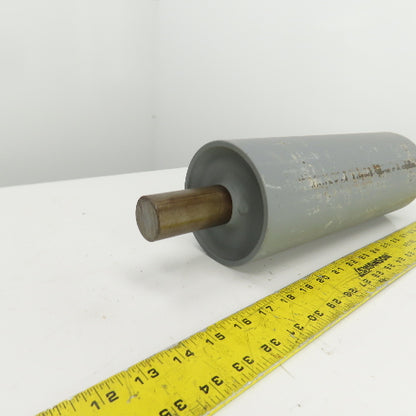 4-1/2" OD x  12" Face Width Idler Conveyor Roller 18" OAL 1-7/16" Axle