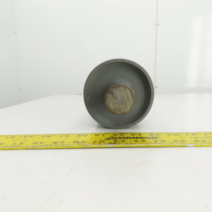 4-1/2" OD x  12" Face Width Idler Conveyor Roller 18" OAL 1-7/16" Axle