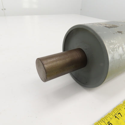4-1/2" OD x  12" Face Width Idler Conveyor Roller 18" OAL 1-7/16" Axle