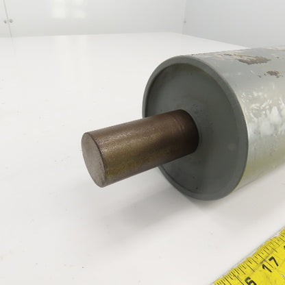4-1/2" OD x  12" Face Width Idler Conveyor Roller 18" OAL 1-7/16" Axle