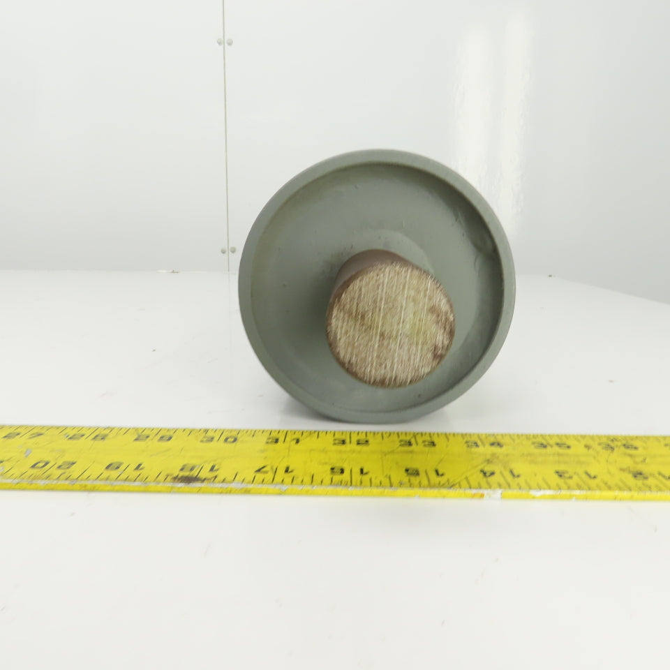4-1/2" OD x  12" Face Width Idler Conveyor Roller 18" OAL 1-7/16" Axle