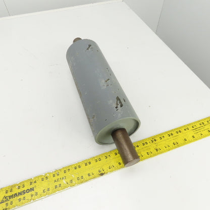 4-1/2" OD x  12" Face Width Idler Conveyor Roller 18" OAL 1-7/16" Axle