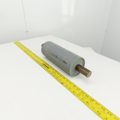 4-1/2" OD x  12" Face Width Idler Conveyor Roller 18" OAL 1-7/16" Axle