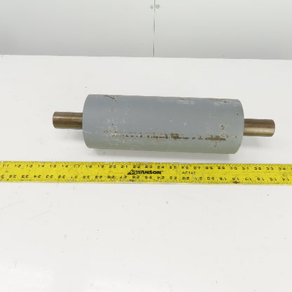 4-1/2" OD x  12" Face Width Idler Conveyor Roller 18" OAL 1-7/16" Axle