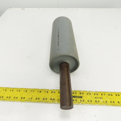 4-1/2" OD x  12" Face Width Drive Conveyor Drum Roller 21" OAL 1-7/16" Axle