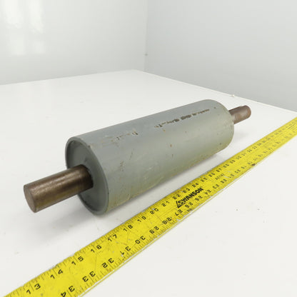 4-1/2" OD x  12" Face Width Drive Conveyor Drum Roller 21" OAL 1-7/16" Axle