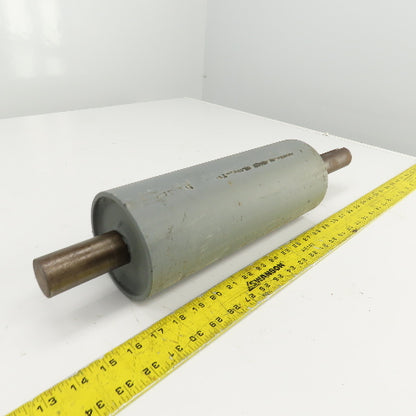 4-1/2" OD x  12" Face Width Drive Conveyor Drum Roller 21" OAL 1-7/16" Axle