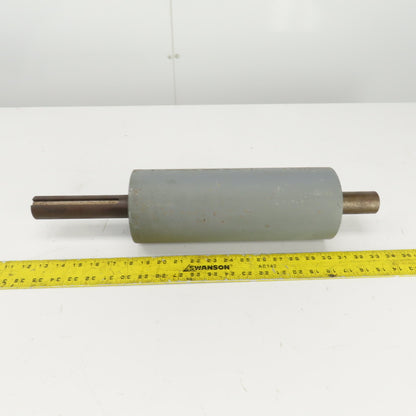 4-1/2" OD x  12" Face Width Drive Conveyor Drum Roller 21" OAL 1-7/16" Axle