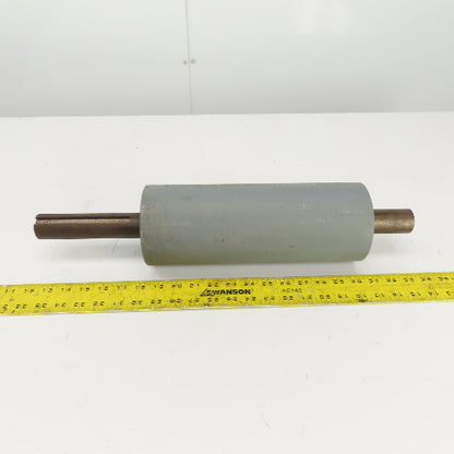 4-1/2" OD x  12" Face Width Drive Conveyor Drum Roller 21" OAL 1-7/16" Axle