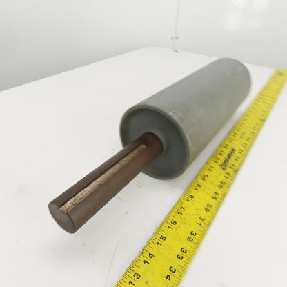 4-1/2" OD x  12" Face Width Drive Conveyor Drum Roller 21" OAL 1-7/16" Axle