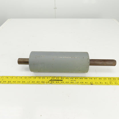 4-1/2" OD x  12" Face Width Drive Conveyor Drum Roller 21" OAL 1-7/16" Axle