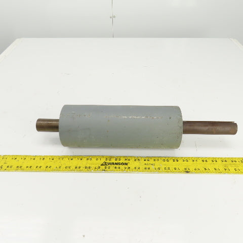 4-1/2" OD x  12" Face Width Drive Conveyor Drum Roller 21" OAL 1-7/16" Axle