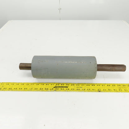4-1/2" OD x  12" Face Width Drive Conveyor Drum Roller 21" OAL 1-7/16" Axle