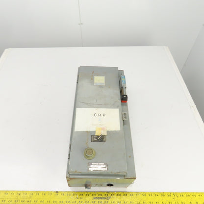 Square D Size 1 Combination Motor Starter 7-1/2-10HP 575V 120V Coil W/Disconnect