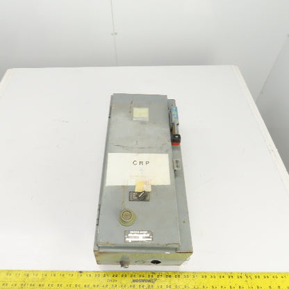 Square D Size 1 Combination Motor Starter 7-1/2-10HP 575V 120V Coil W/Disconnect