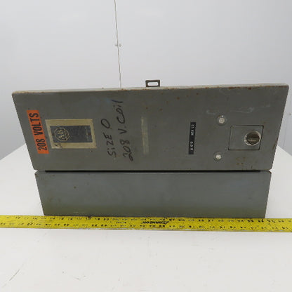 Allen Bradley Size 0 Combination Starter 1-5HP 120-600V 208V Coil W/Disconnect