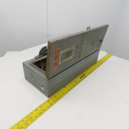 Allen Bradley Size 0 Combination Starter 1-5HP 120-600V 208V Coil W/Disconnect