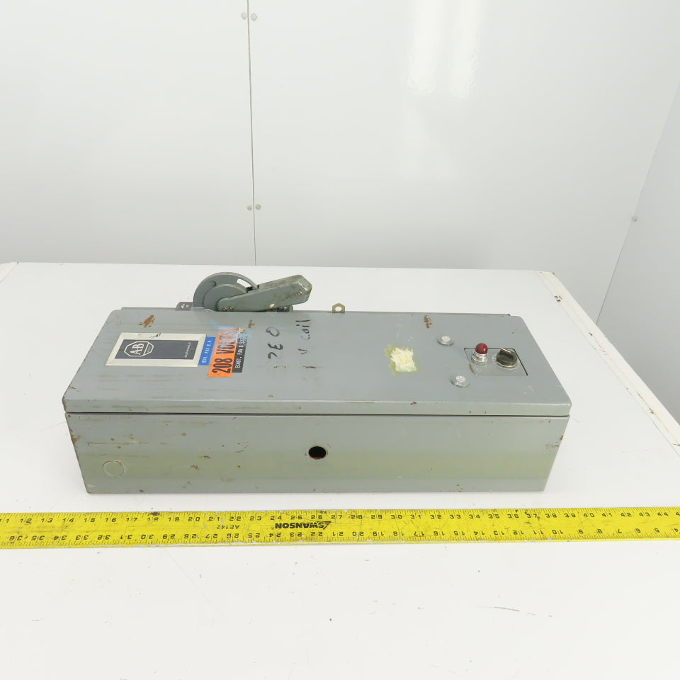 Allen Bradley 712-AAH2478 Size 0 Combination Starter 1-5HP 120-600V 208V Coil
