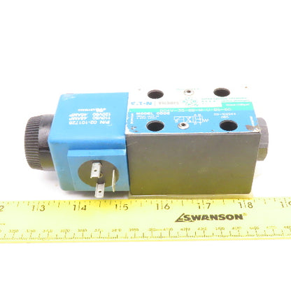 Vickers DG4V-3S-6B-M-U-B5-60 4/2 Way Hydraulic Directional Valve 120V Coil