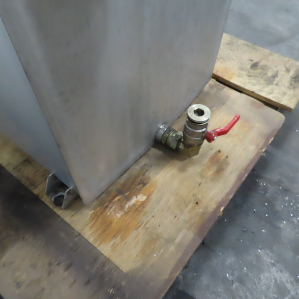 100 Gallon Stainless Steel Tank  Hydraulic Power Unit 4.8Hp 230/460V 3Ph