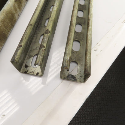 Superstrut A-1400-HS Half Slotted Steel Channel Strut 60" Long Lot Of 4