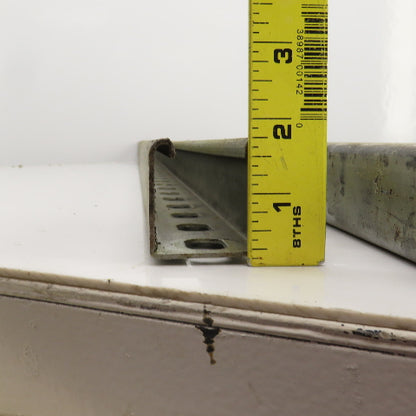 Superstrut A-1400-HS Half Slotted Steel Channel Strut 60" Long Lot Of 4