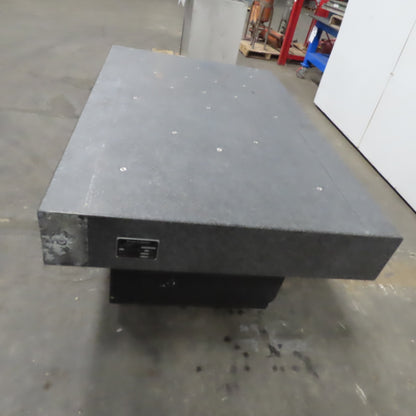 Brown & Sharpe 65"x41"x8" Black Granite Surface Plate Inspection Block 32" Tall