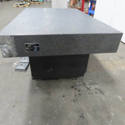 Brown & Sharpe 65"x41"x8" Black Granite Surface Plate Inspection Block 32" Tall